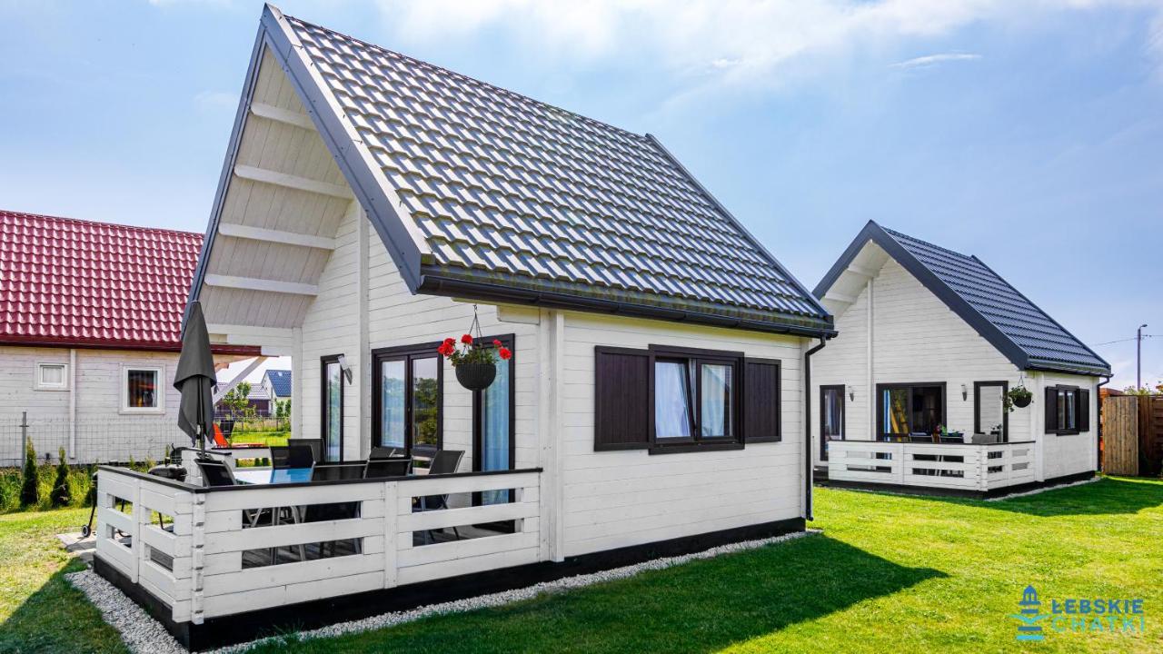 Lebskie Chatki Leba Exterior foto