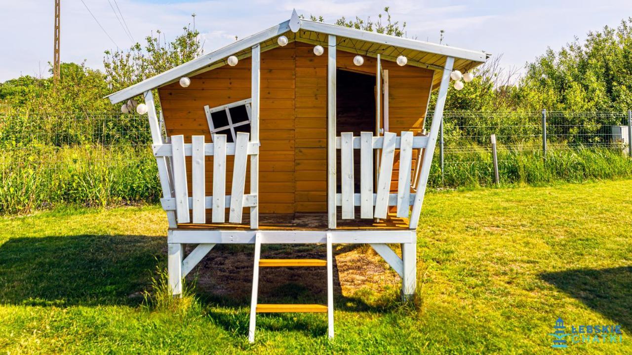 Lebskie Chatki Leba Exterior foto