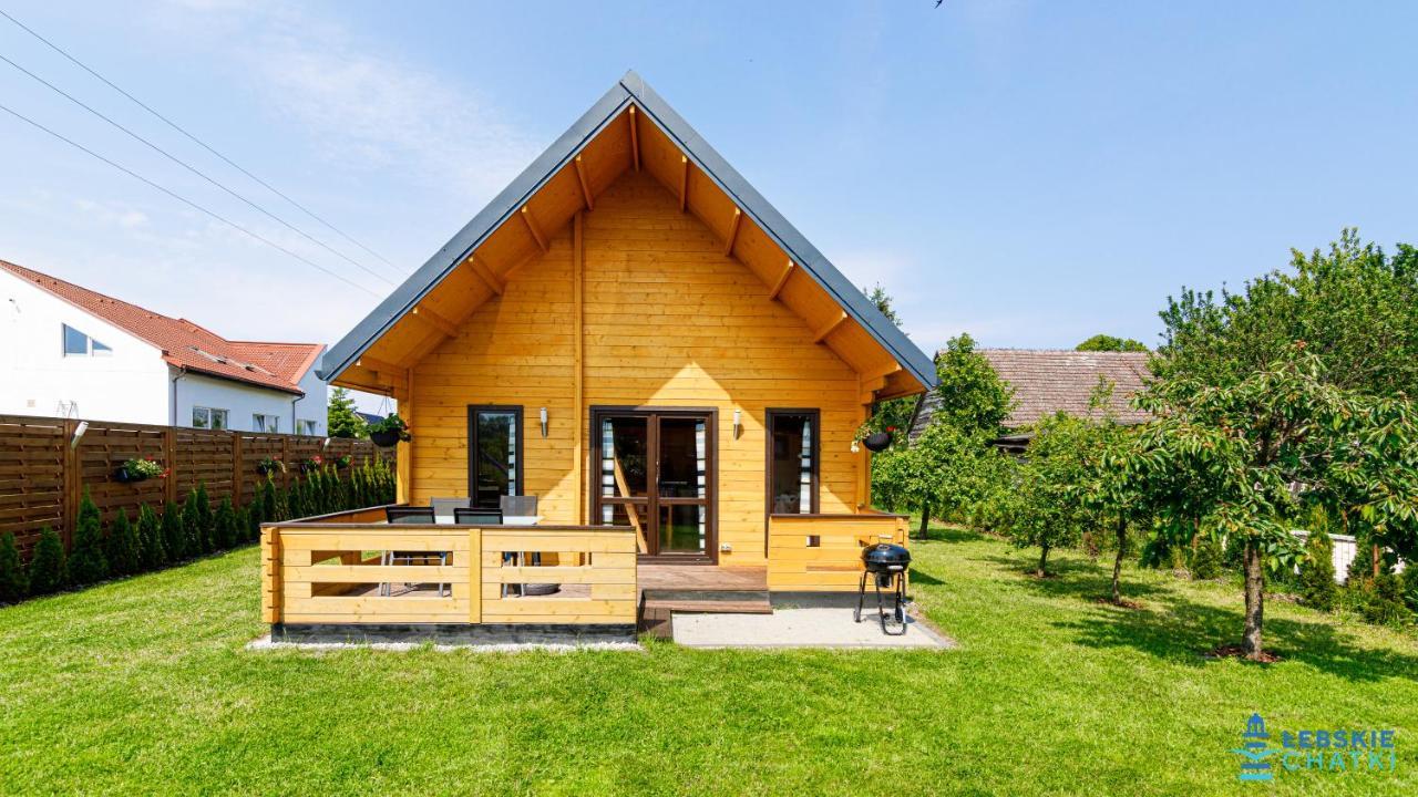Lebskie Chatki Leba Exterior foto