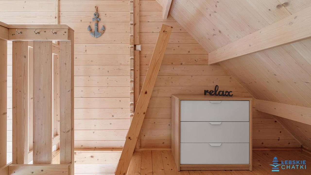 Lebskie Chatki Leba Exterior foto