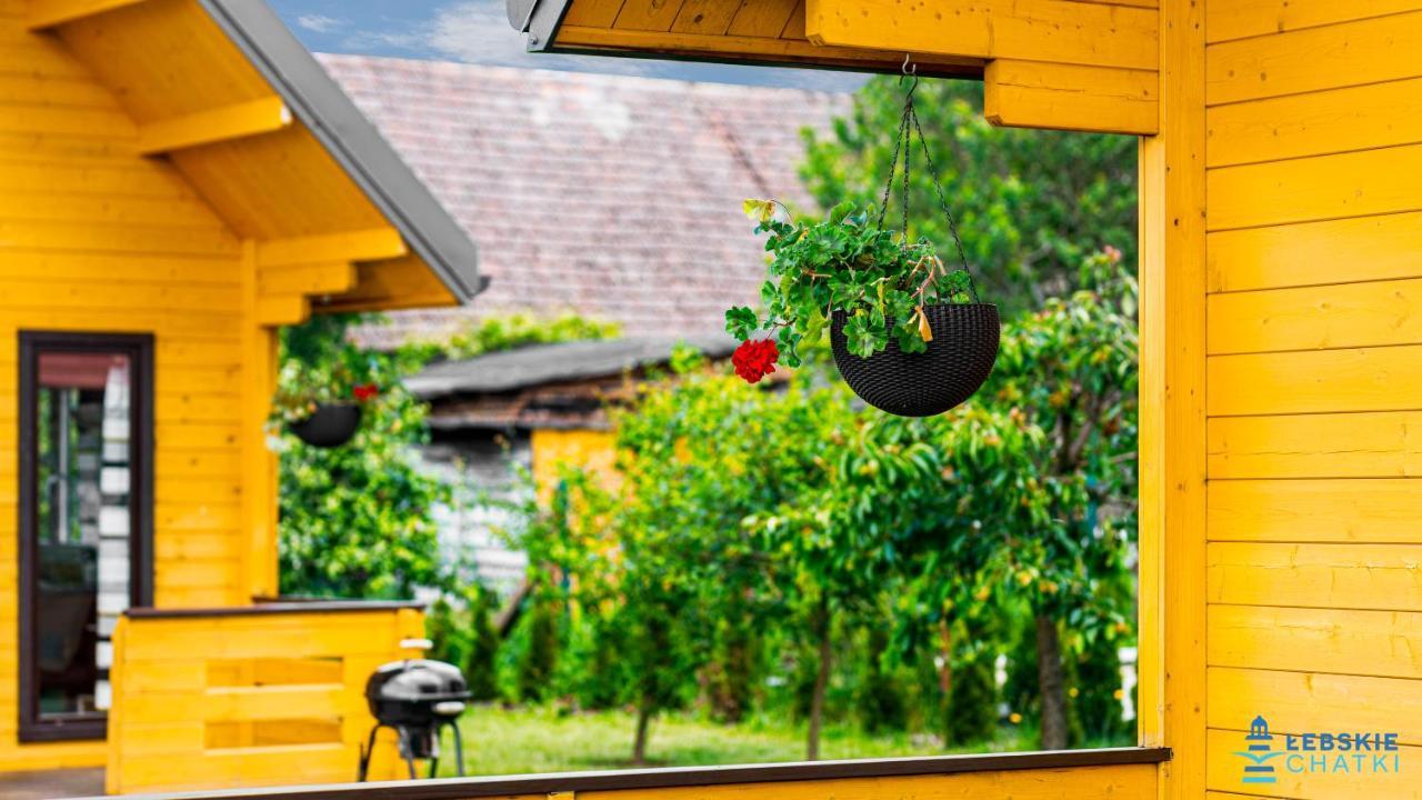 Lebskie Chatki Leba Exterior foto