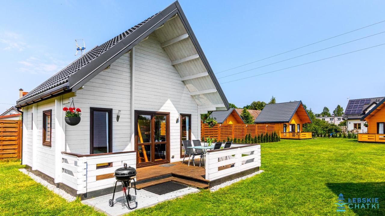 Lebskie Chatki Leba Exterior foto